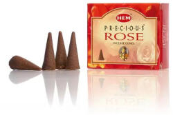 HEM Precious Rose illatú füstölő kúp 10db/cs