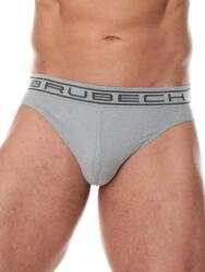 BRUBECK COMFORT COTTON Férfi pamut alsónadrág - Szürke - t-active