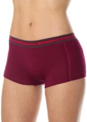 Brubeck ACTIVE WOOL Női merinó gyapjú boxer - Szilva - t-active