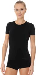 BRUBECK COMFORT COTTON Női rövid ujjú póló - Fekete - t-active