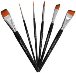  Fusion Body Art | Professzionális Arcfestő Ecset - 6 DARABOS KÉSZLET