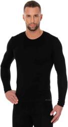 Brubeck COMFORT COTTON Férfi hosszú ujjú póló - Fekete - t-active