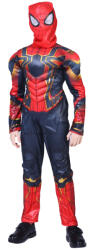 DEPOX Set costum Iron Spiderman DEPOX®, New Attitude, 7 ani, rosu (G104-3) Costum bal mascat copii