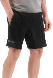 GIVOVA BERMUDA TOP Uniszex fitness rövidnadrág short - Fekete