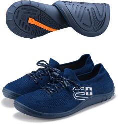 BRUBECK BAREFOOT 25' Férfi merinó gyapjú mezítlábas cipő - Sötétkék - t-active