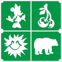  Mk Body Deco Cuki ovis sablon 4 minta az egyben 10