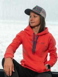 ATTIQ CORE Női kapucnis belebújós pamut pulóver - Pink