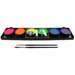  Diamond FX 6 színű arcfesték készlet - NEON színek(6x10g) - mkbazar