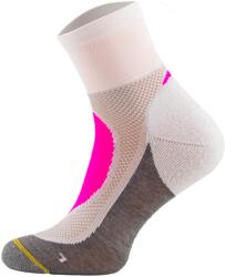 COMODO RUN TECHNICAL Coolmax nyári futózokni - Fehér / Pink