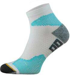 COMODO RUN PERFORMANCE Drytex Comfort téli futózokni - Fehér / Türkiz