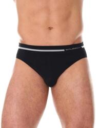 BRUBECK COMFORT WOOL Férfi merinó gyapjú alsónadrág - Fekete