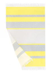 Zwoltex FOUTA Strandtörölköző (100cm×160cm) Csíkos - Sárga