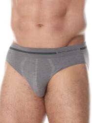 BRUBECK COMFORT WOOL Férfi merinó gyapjú alsónadrág - Szürke