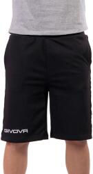 GIVOVA BERMUDA TERRY BAND Uniszex rövidnadrág - Fekete