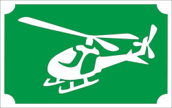  8x5 cm-es Csillámtetoválás sablon - Helikopter 34