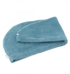 Zwoltex SAUNA Turbán Szaunatörölköző (70cm x 62cm) - Kék