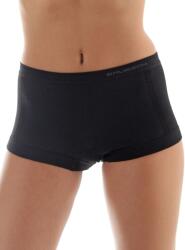 Brubeck COMFORT WOOL Női merinó gyapjú boxer - Fekete - t-active