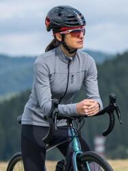 ATTIQ ROCCA Női merinó gyapjú kerékpáros pulóver - Szürke