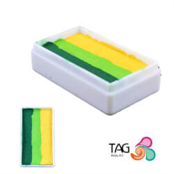 TAG csíkos arcfesték Leaf Yellow 30gr