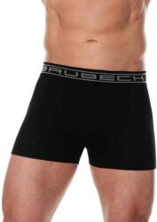 BRUBECK COMFORT COTTON Férfi pamut boxer - Fekete