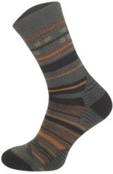 COMODO CLIMA COMFORT Merinó gyapjú +polycolon hosszú túrazokni - Khaki