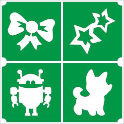  Mk Body Deco Cuki ovis sablon 4 minta az egyben 23