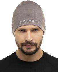 BRUBECK Uniszex Merinó gyapjú sportsapka - Acél