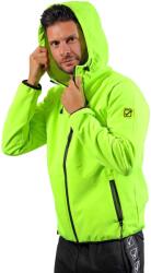 GIVOVA ADVENTURE SOFTSHELL Uniszex víz- és szélálló túradzseki - Neonsárga