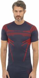BRUBECK DRY Férfi rövid ujjú felső - Kék / Piros - t-active