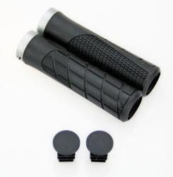 DSX Set 2 mansoane bicicleta Jet G-316 lock-on, culoare negre (A600)