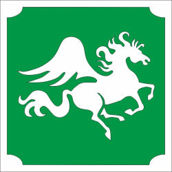 5x5 cm-es Csillámtetoválás sablon - Pegazus 404