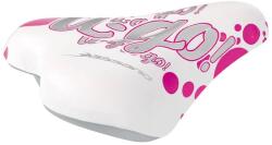Selle Bassano Sa Selle Bassano Lady Bike, 220x155mm, culoare alb roz (442607030RM)