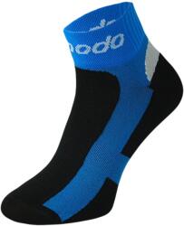COMODO CYCLING PERFORMANCE Drytex ezüstionos kerékpáros zokni - Kék