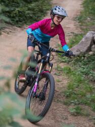 ATTIQ ENDURO SUPER FLOW Női hosszú ujjú felső - Pink / Kék