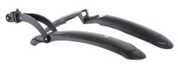 DSX Set 2 aparatori roti biciclete, Simpla GP PRO, pentru fata si spate, culoare negru (B355)