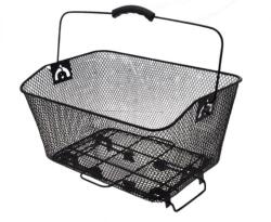 WMX Cos spate negru, grilaj metalic, d. 39 x 28 x 19 cm (AWR1962)