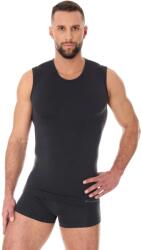 BRUBECK COMFORT WOOL Férfi merinó gyapjú ujjatlan trikó - Grafit - t-active