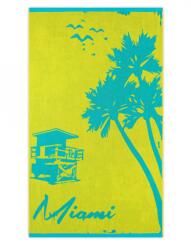 Zwoltex MIAMI Strandtörölköző (100cm x 160cm) - Sárga