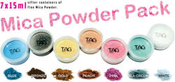  Tag Mica Powder Csillámpúder Pack - 7 X 15ml