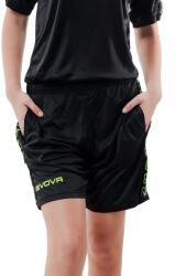 GIVOVA POLY BAND Uniszex rövidnadrág - Fekete / Sárga