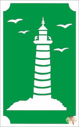 8x5 cm-es Csillám tetoválás sablon - Világító torony 123 - mkbazar