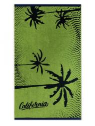 Zwoltex CALIFORNIA Strandtörölköző (100cm x 160cm) - Zöld