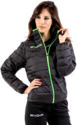 GIVOVA OLANDA Uniszex téli sportdzseki - Fekete / Neonzöld