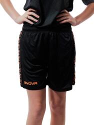 GIVOVA POLY BAND Uniszex rövidnadrág - Fekete / Narancssárga