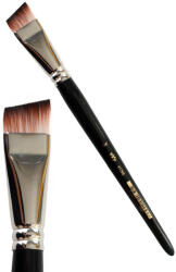 PXP profi rövidszőrű lapos ferde arcfestő ecset 18-as