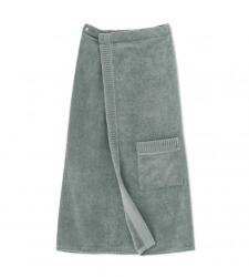 Zwoltex SAUNA Zsebes Pareo Szaunatörölköző (90cm x 140cm) - Szürke
