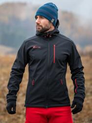 ATTIQ OUTDOOR WINDBLOCK Férfi kapucnis szél- és vízálló softshell kabát