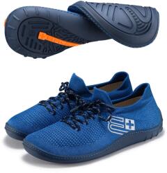 BRUBECK BAREFOOT 25' Férfi merinó gyapjú mezítlábas cipő - Kék / Sötétkék