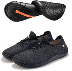 BRUBECK BAREFOOT Férfi merinó gyapjú mezítlábas cipő - Grafit - t-active