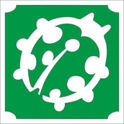 5x5 cm-es Csillámtetoválás sablon - Katica 125